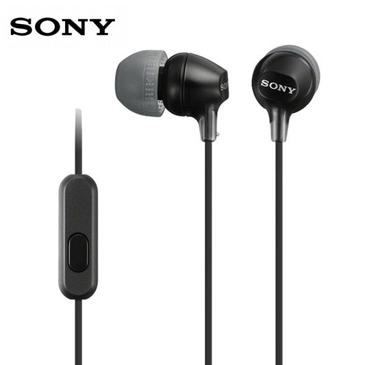 SONY MDR-EX15AP Stereo Earphones 3.5mm Wired Headset Sport Earbuds