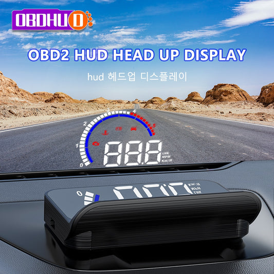 Car Head Up Display MPH  Electronics Detector Oil Consumption